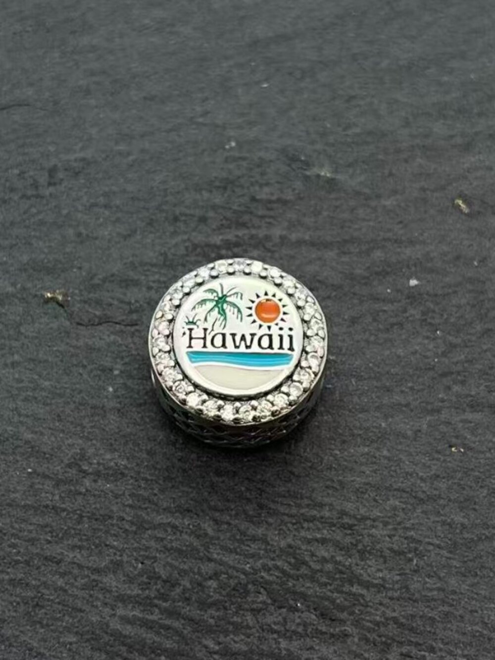 Pandora Hawaii Beach Moment Exclusive Charm Sterling Silver Bead Charm Jewelry